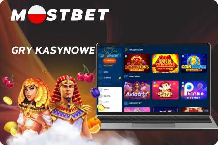 Gry kasynowe dostępne w Mostbet