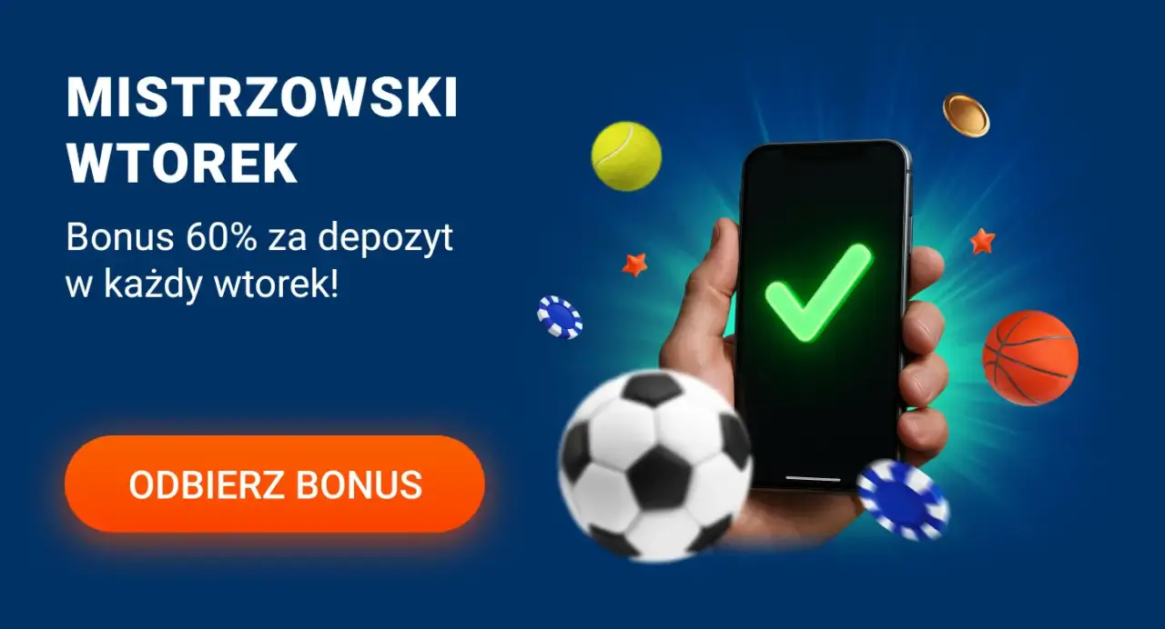Mostbet: 60% bonus w każdy wtorek
